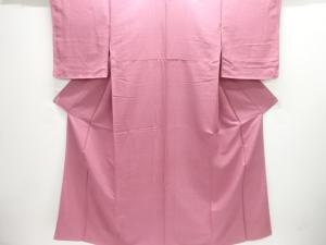 未使用品　のり散らし模様織り出し色無地着物